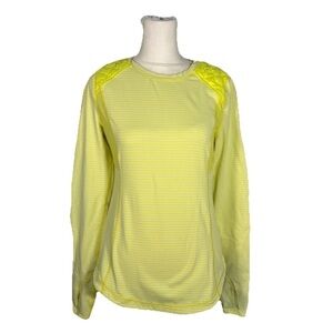 Lululemon-RUN: Ice Queen Long Sleeve Yellow Size 6